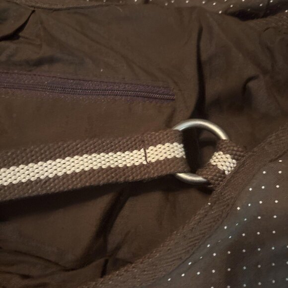 Brown 14X15" Spotted Old Navy Shopper Tote Handbag Purse - Picture 6 of 10